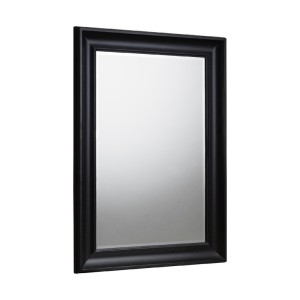 Forte Black Wall Mirror